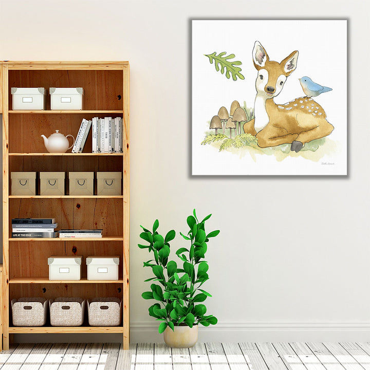 Baby Woodland III - Canvas Print Wall Art