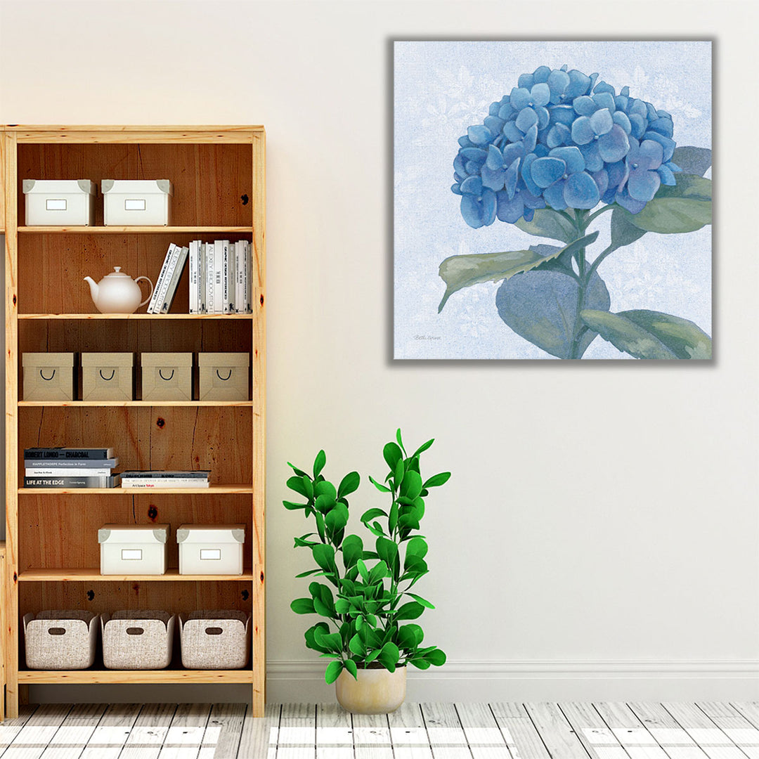 Blue Hydrangea IV - Canvas Print Wall Art