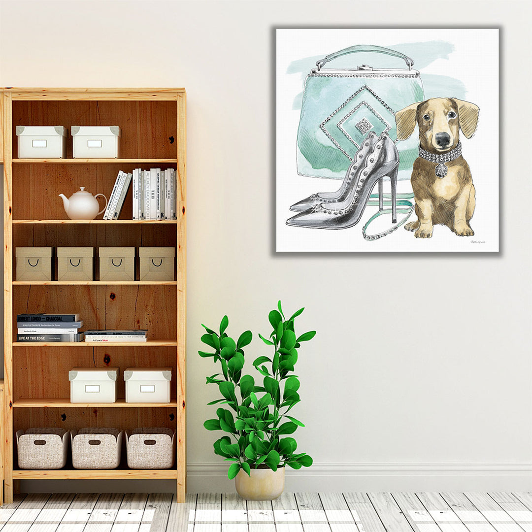 Glamour Pups III - Canvas Print Wall Art