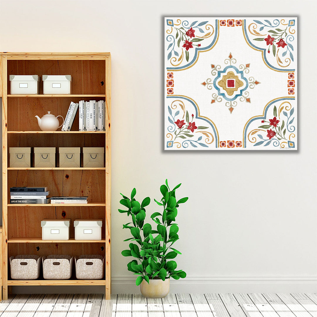 Mediterranean Motif III - Canvas Print Wall Art