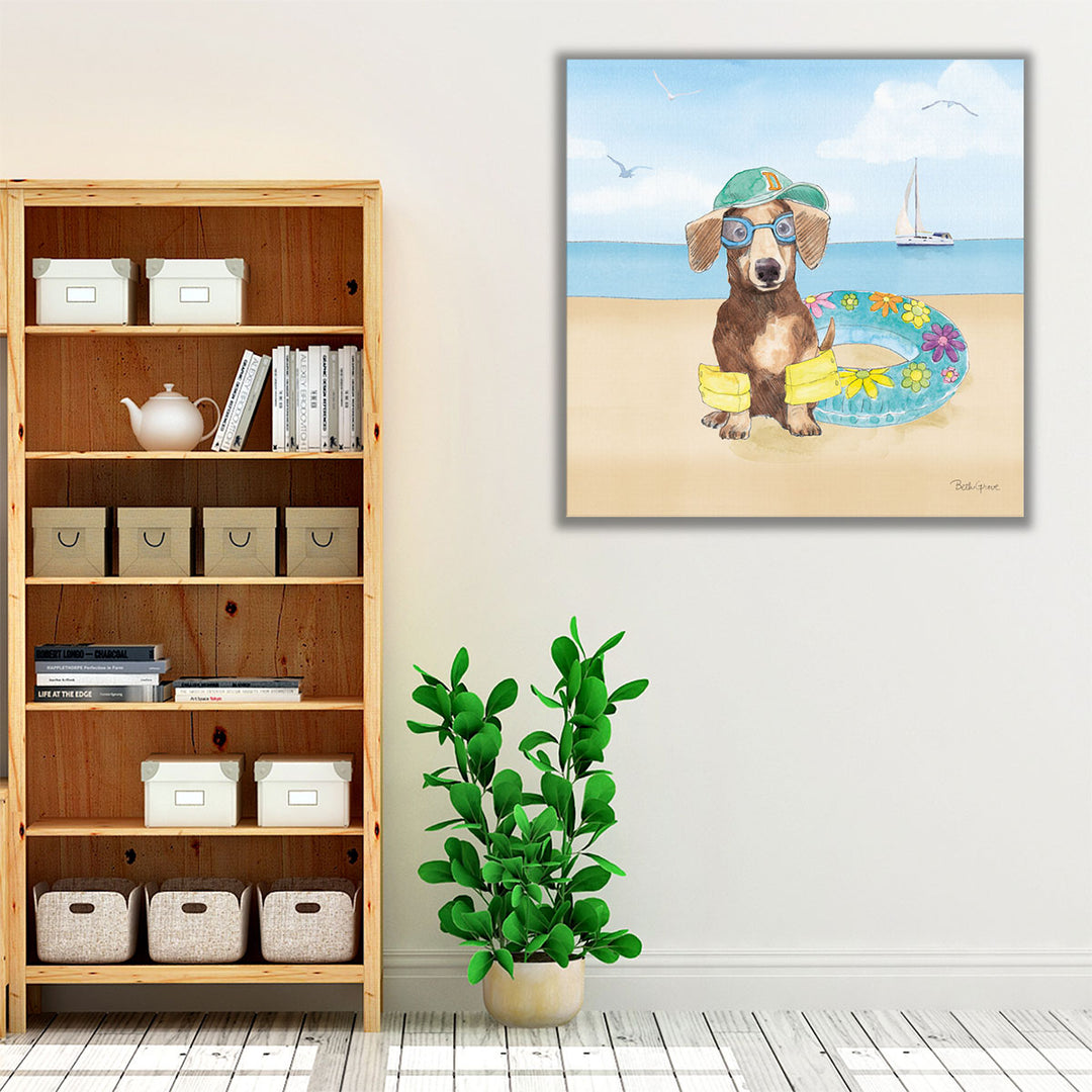 Summer Paws III - Canvas Print Wall Art