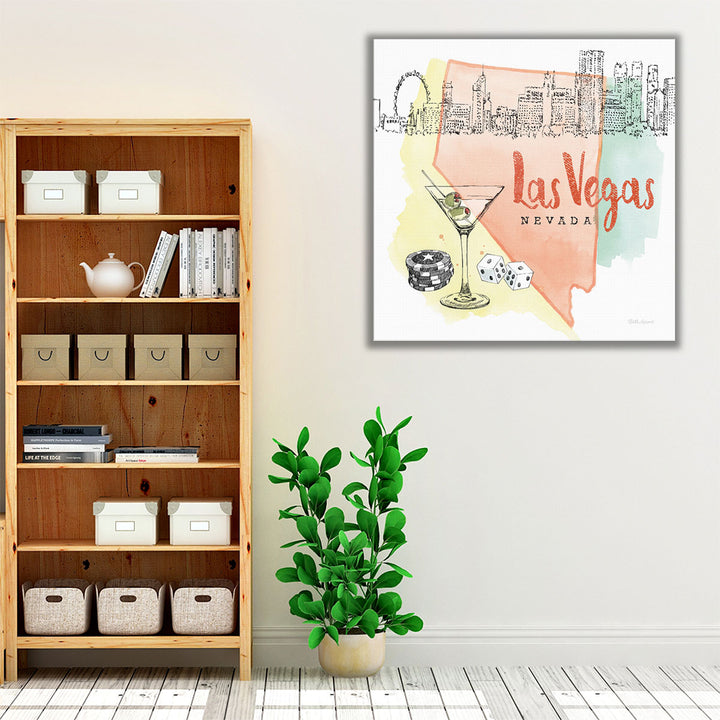 US Cities III - Canvas Print Wall Art