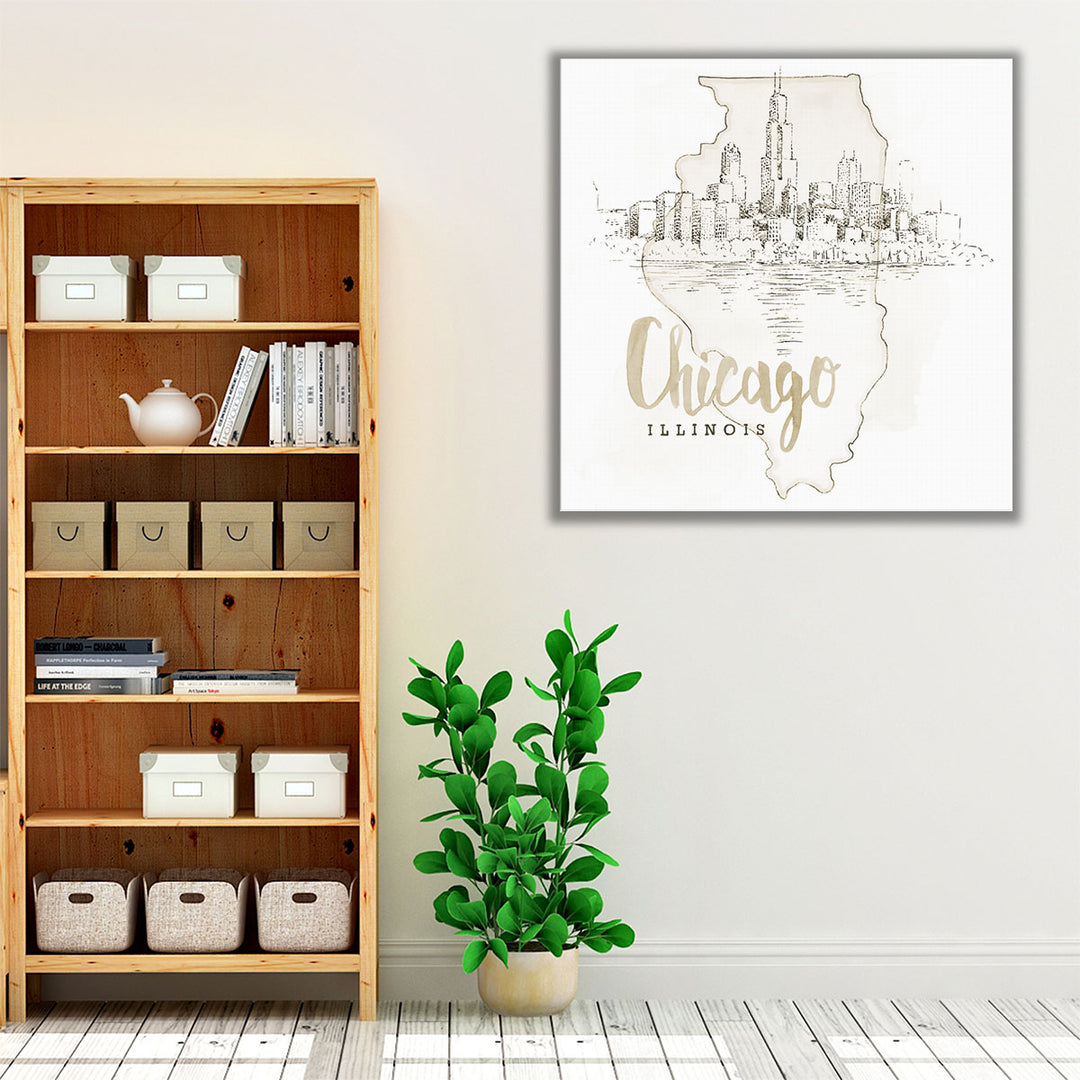 US Cities VI - Canvas Print Wall Art