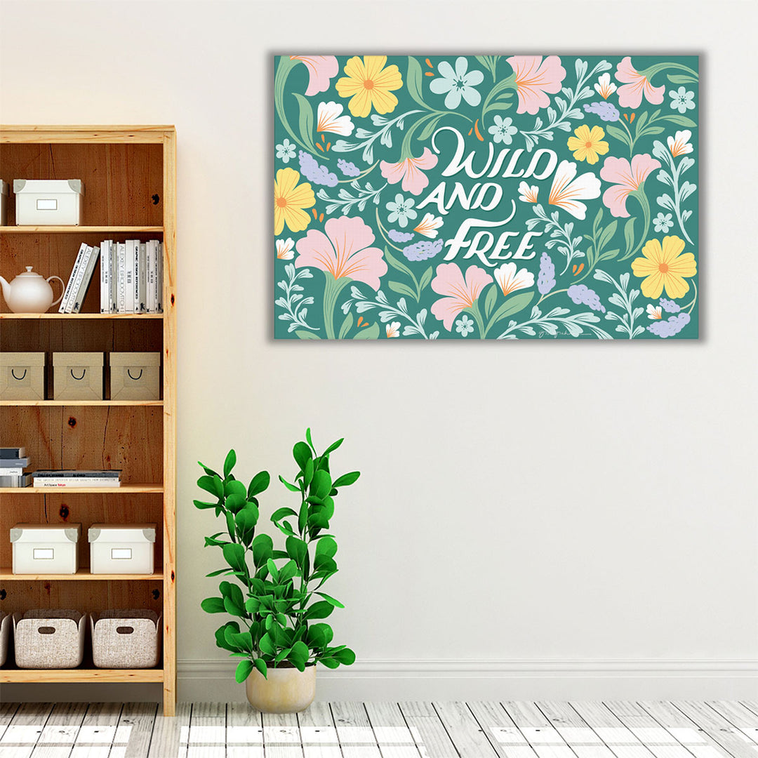 Wild and Free I - Canvas Print Wall Art