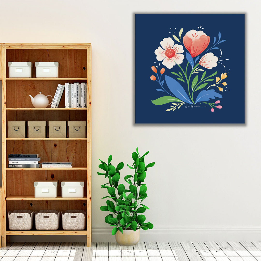 Flower Field I - Canvas Print Wall Art