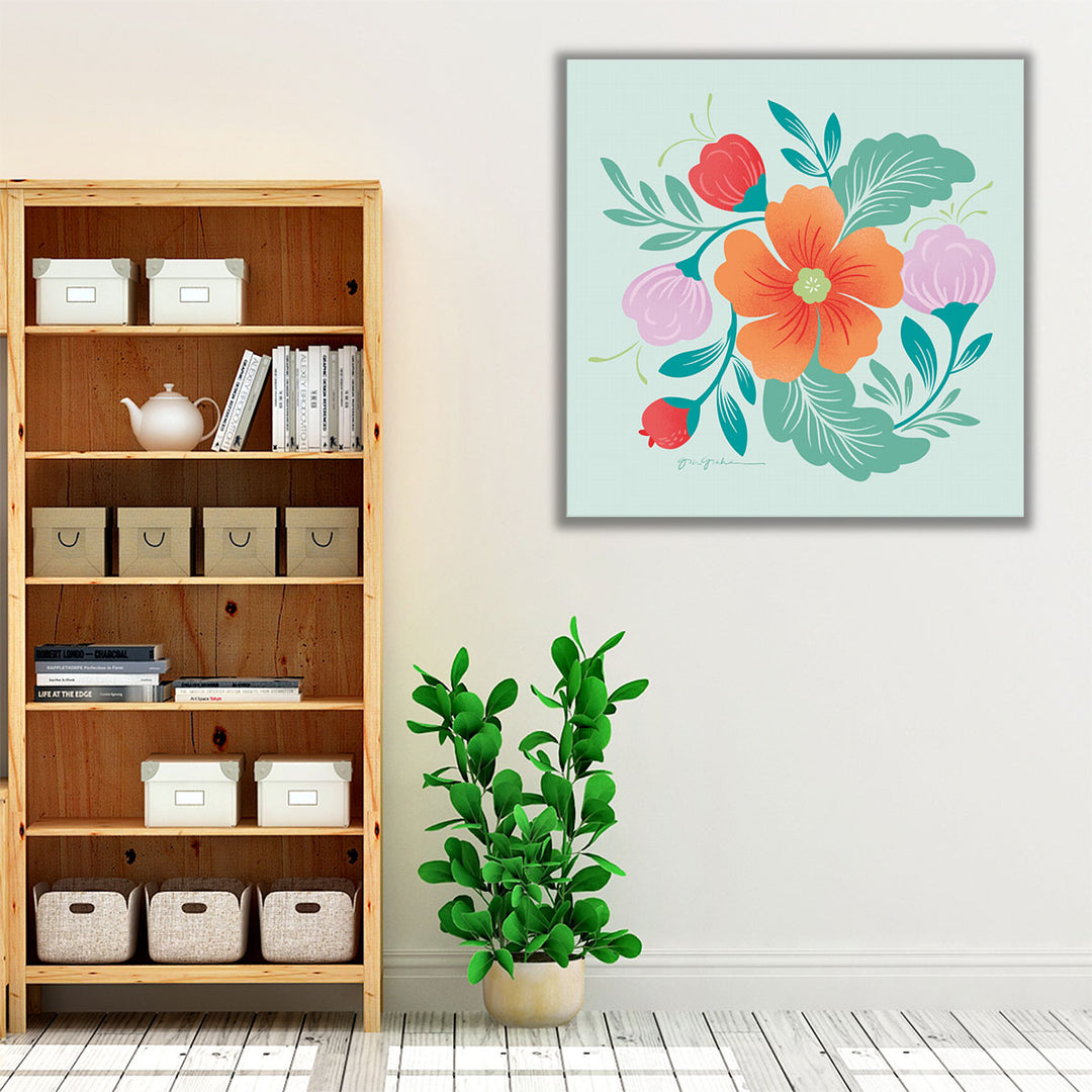 Market Flowers II - Canvas Print Wall Art