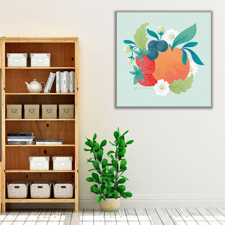 Market Fresh II - Canvas Print Wall Art