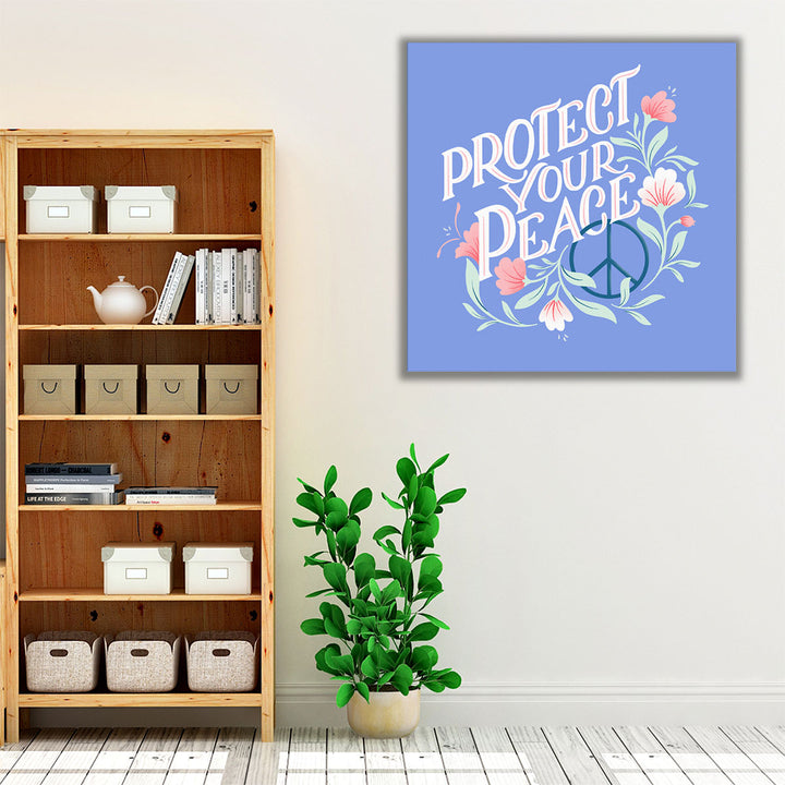 Protect Your Peace I - Canvas Print Wall Art