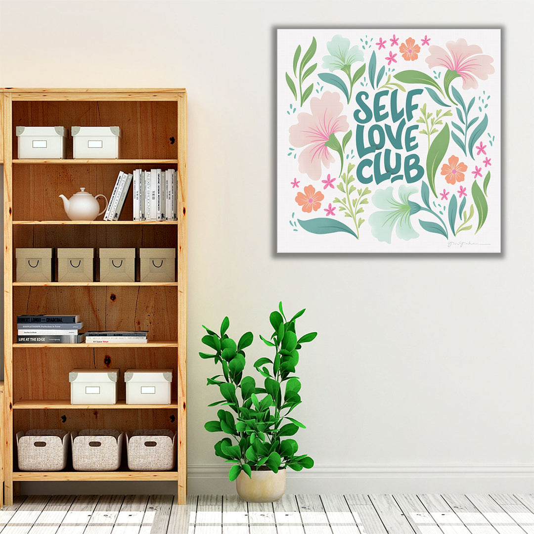 Self Love Club II - Canvas Print Wall Art