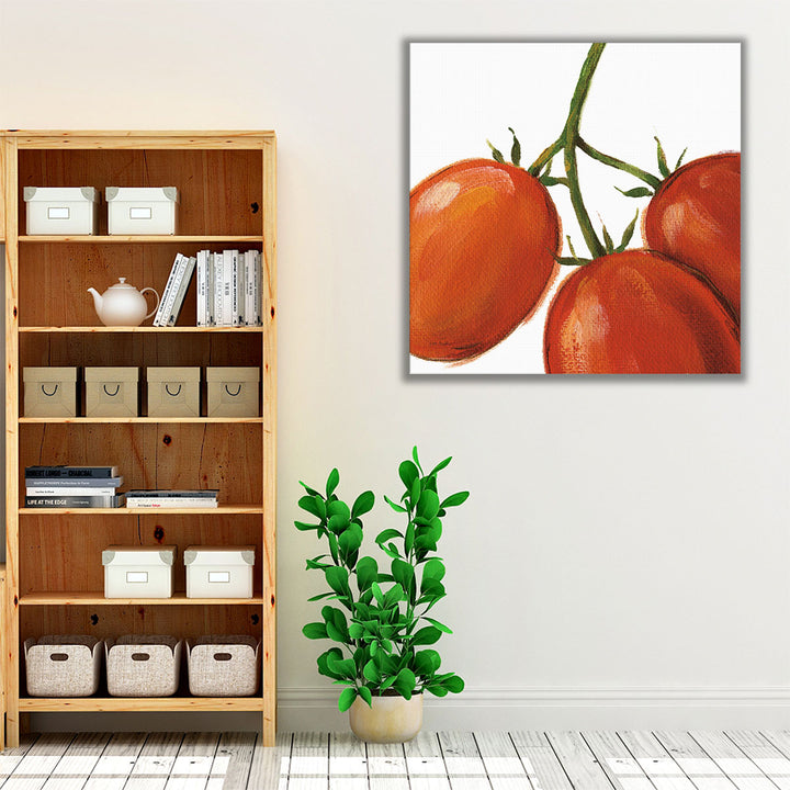 Tasty on White - Canvas Print Wall Art