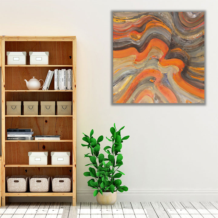 Floating Lava - Canvas Print Wall Art