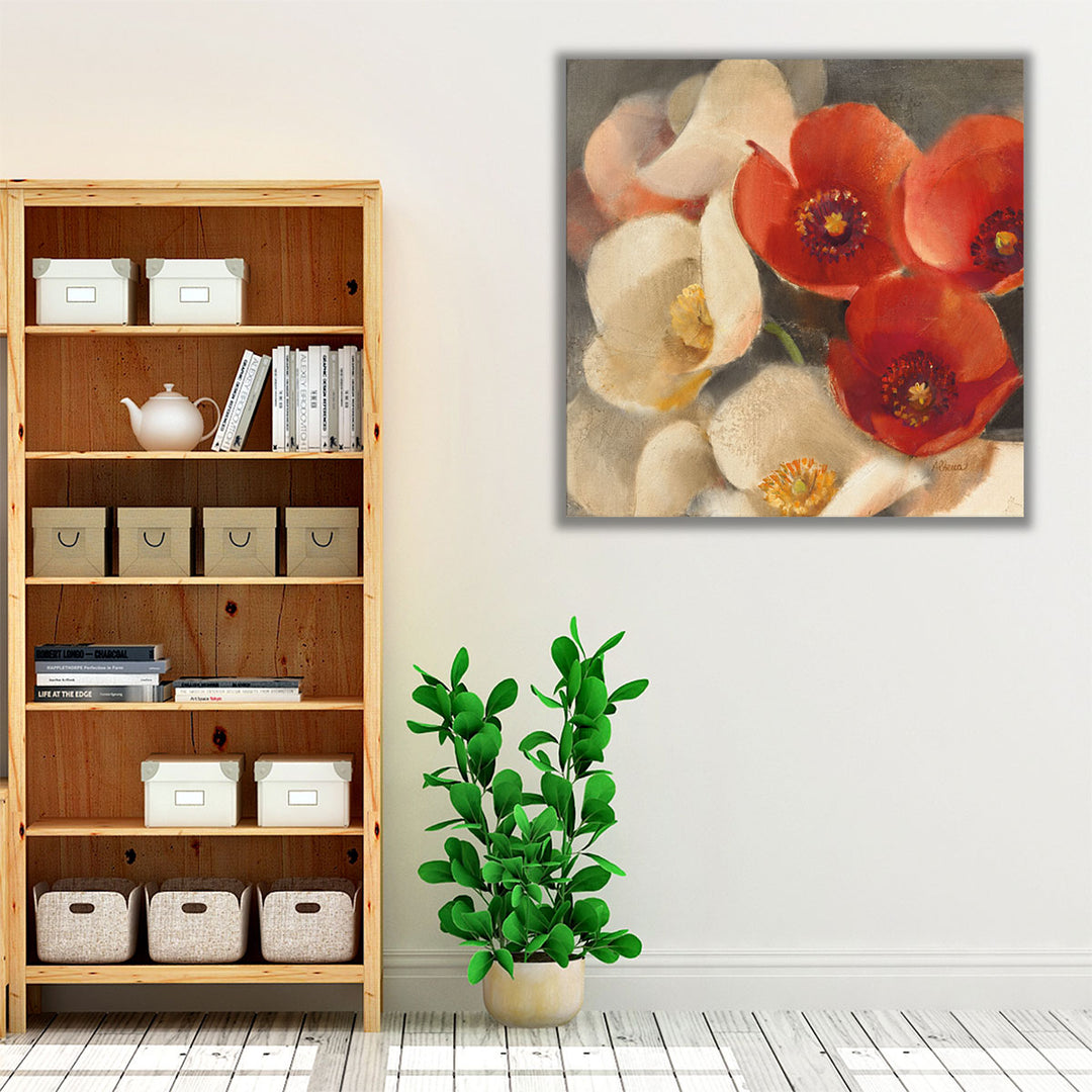 Poppies Bloom III - Canvas Print Wall Art