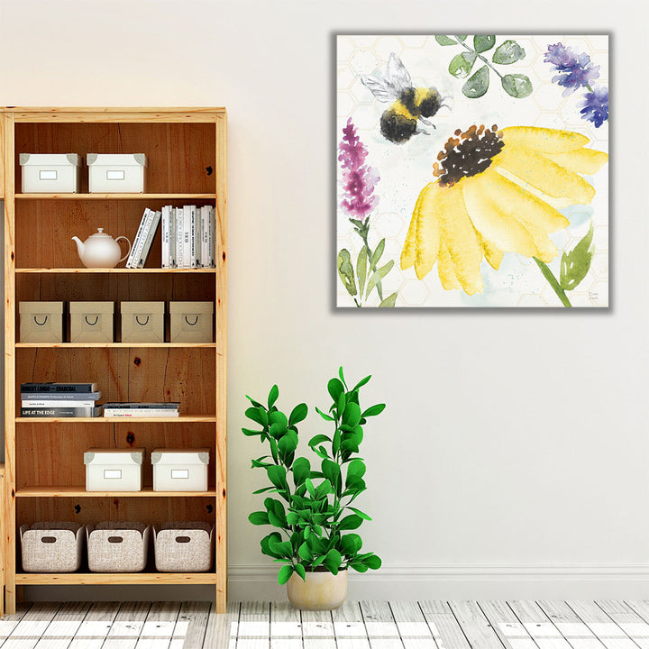 Bee Harmony III - Canvas Print Wall Art