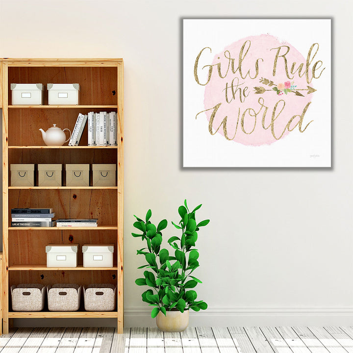 Girl Power III - Canvas Print Wall Art