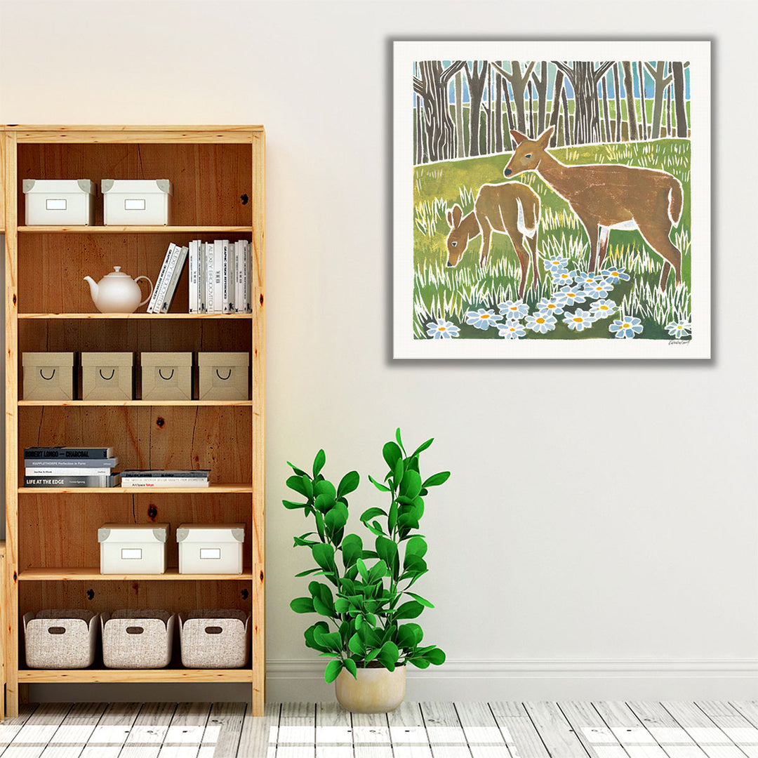 Wild Woodland IV - Canvas Print Wall Art