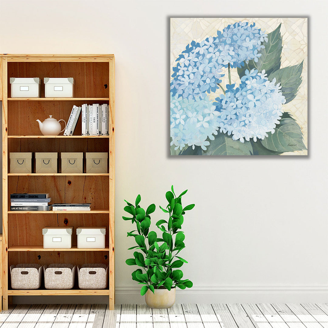 Decorative Hydrangea II - Canvas Print Wall Art