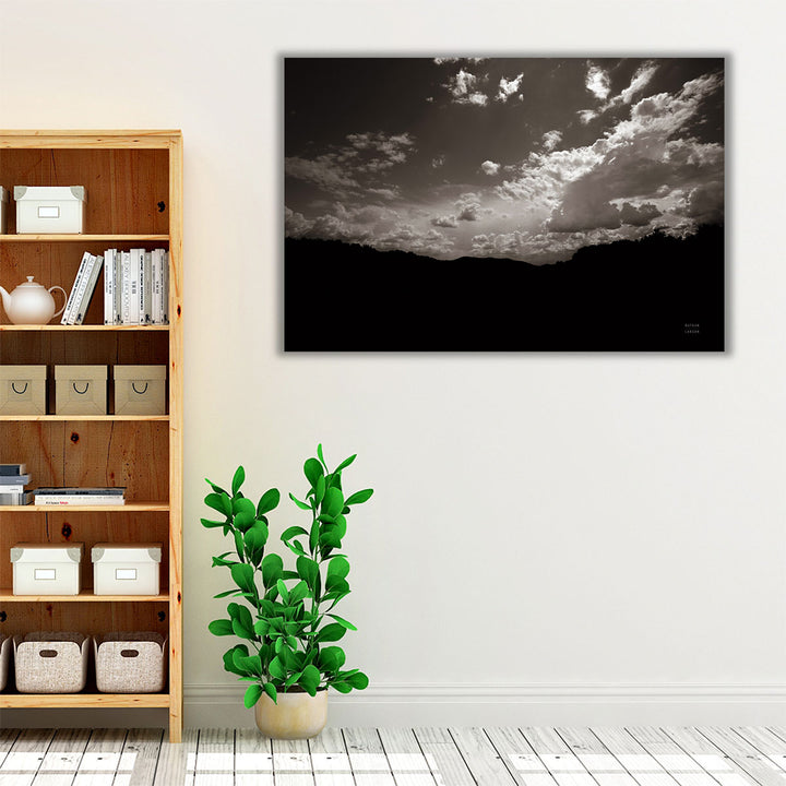 From Below Black and White - Canvas Print Wall Art