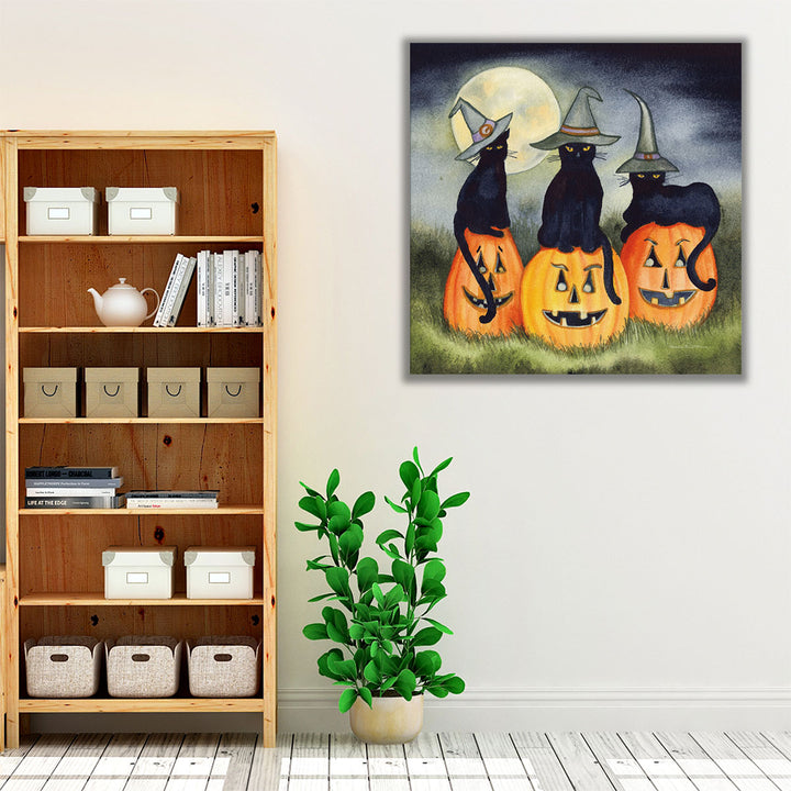 Haunting Halloween Night II - Canvas Print Wall Art