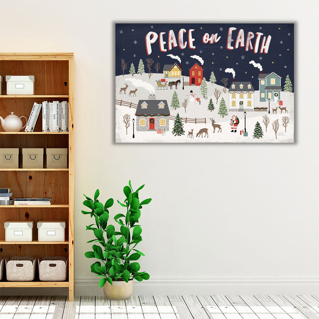 Christmas Village II - Canvas Print Wall Art