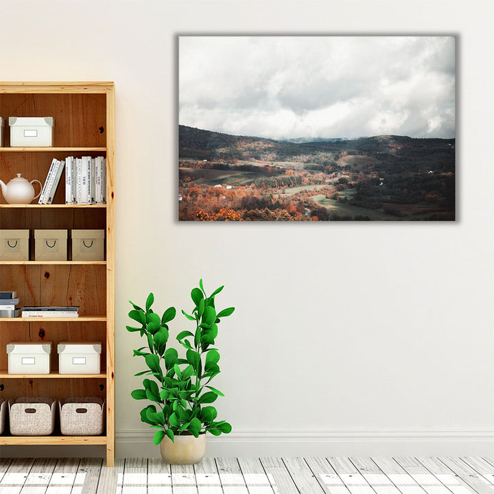 Autumn Hills II - Canvas Print Wall Art