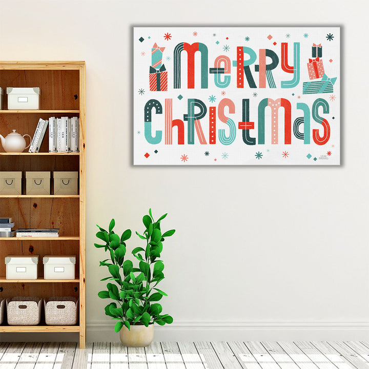 Retro Holiday I - Canvas Print Wall Art