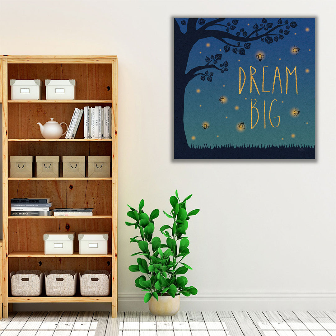 Twilight Fireflies I - Canvas Print Wall Art