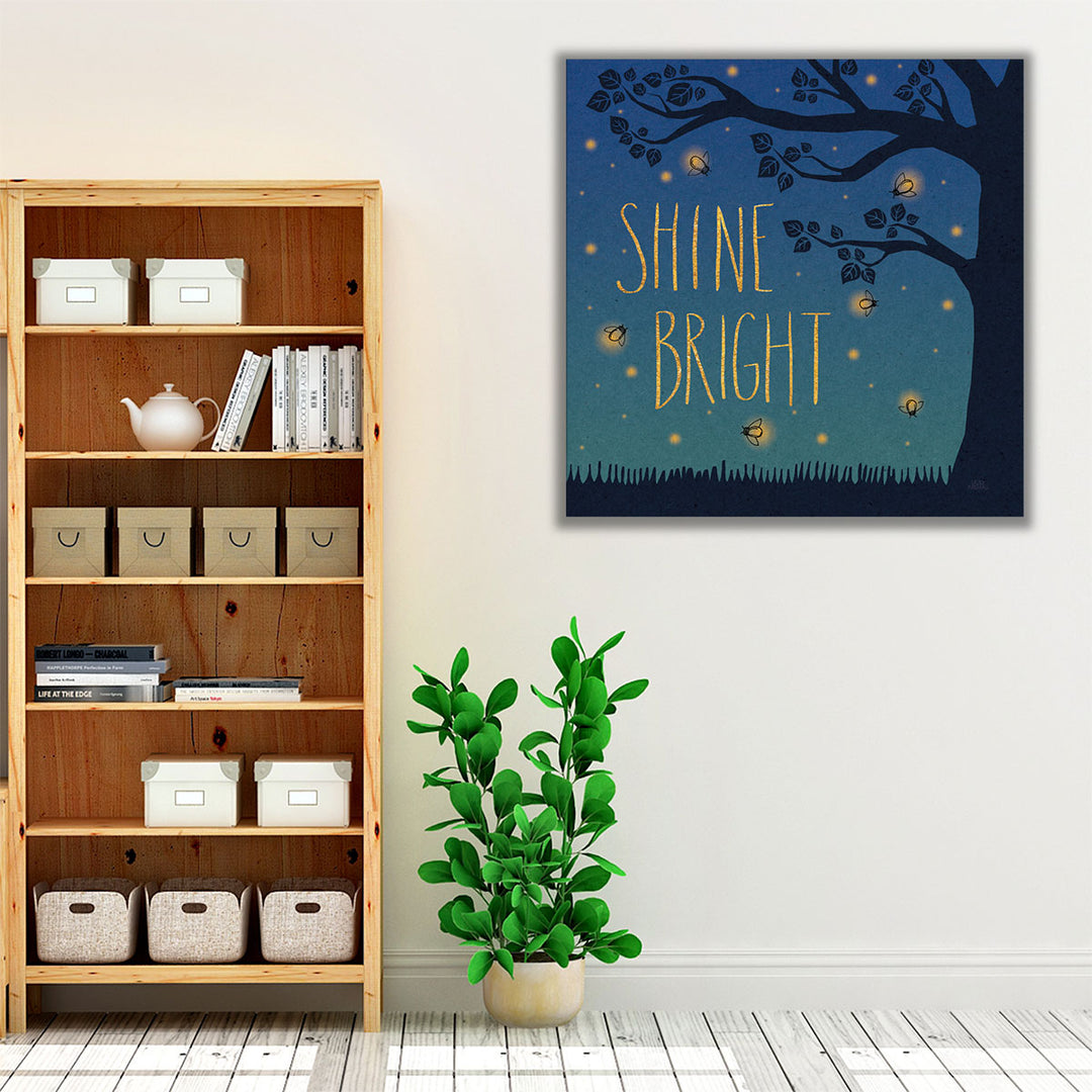 Twilight Fireflies II - Canvas Print Wall Art