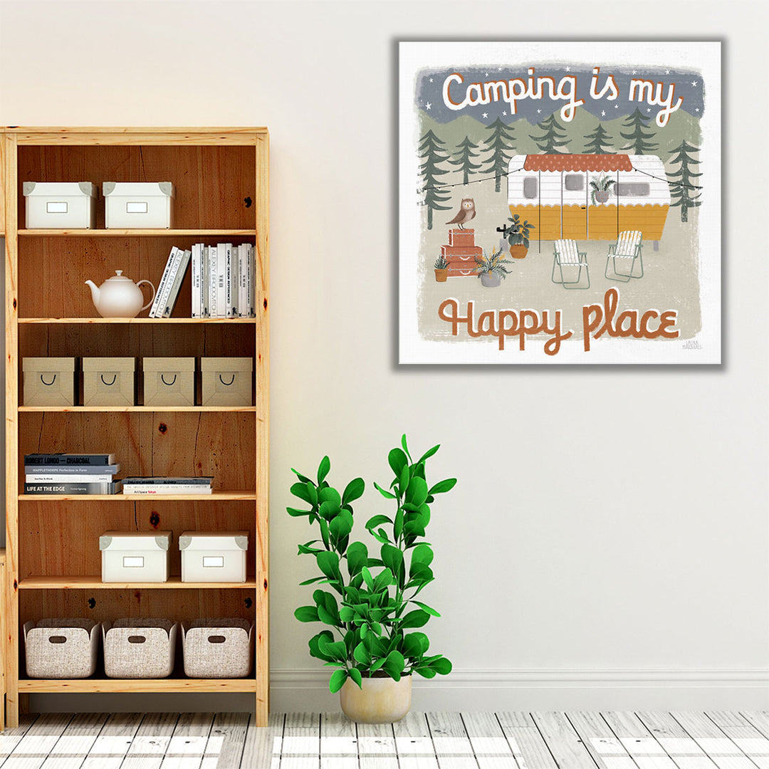 Gone Glamping V - Canvas Print Wall Art