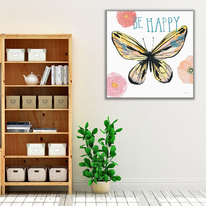 Beautiful Butterfly II - Canvas Print Wall Art