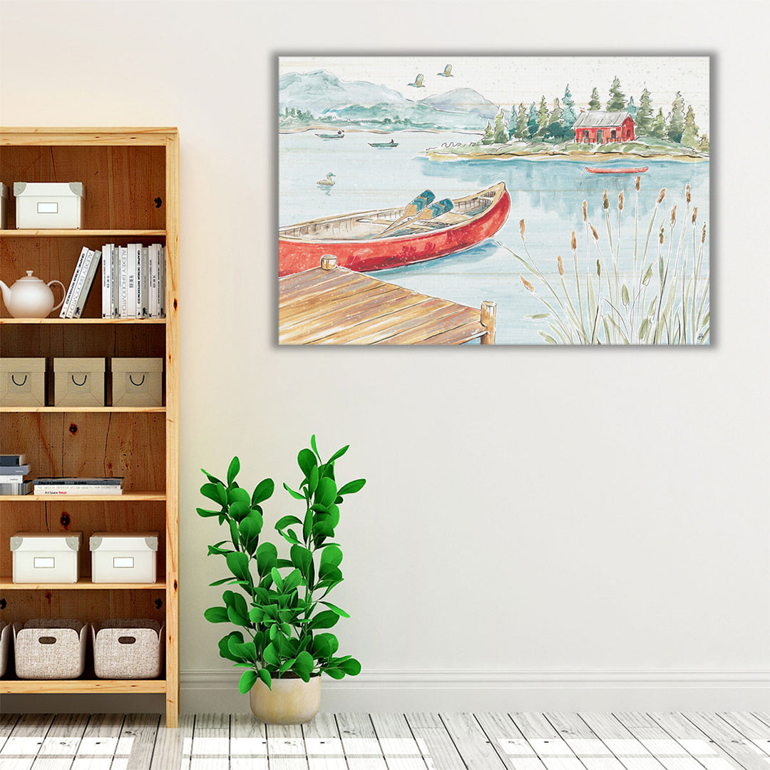 Lake Moments I - Canvas Print Wall Art