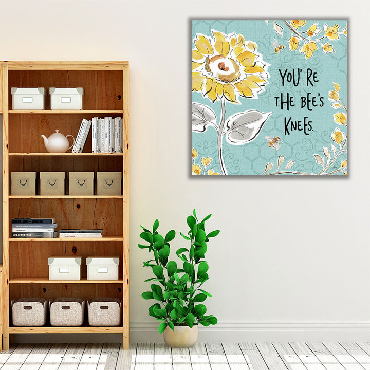 Bee Happy II - Canvas Print Wall Art