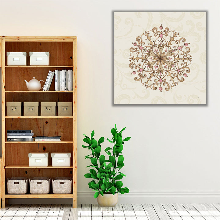 Elegant_Season Snowflake III - Canvas Print Wall Art