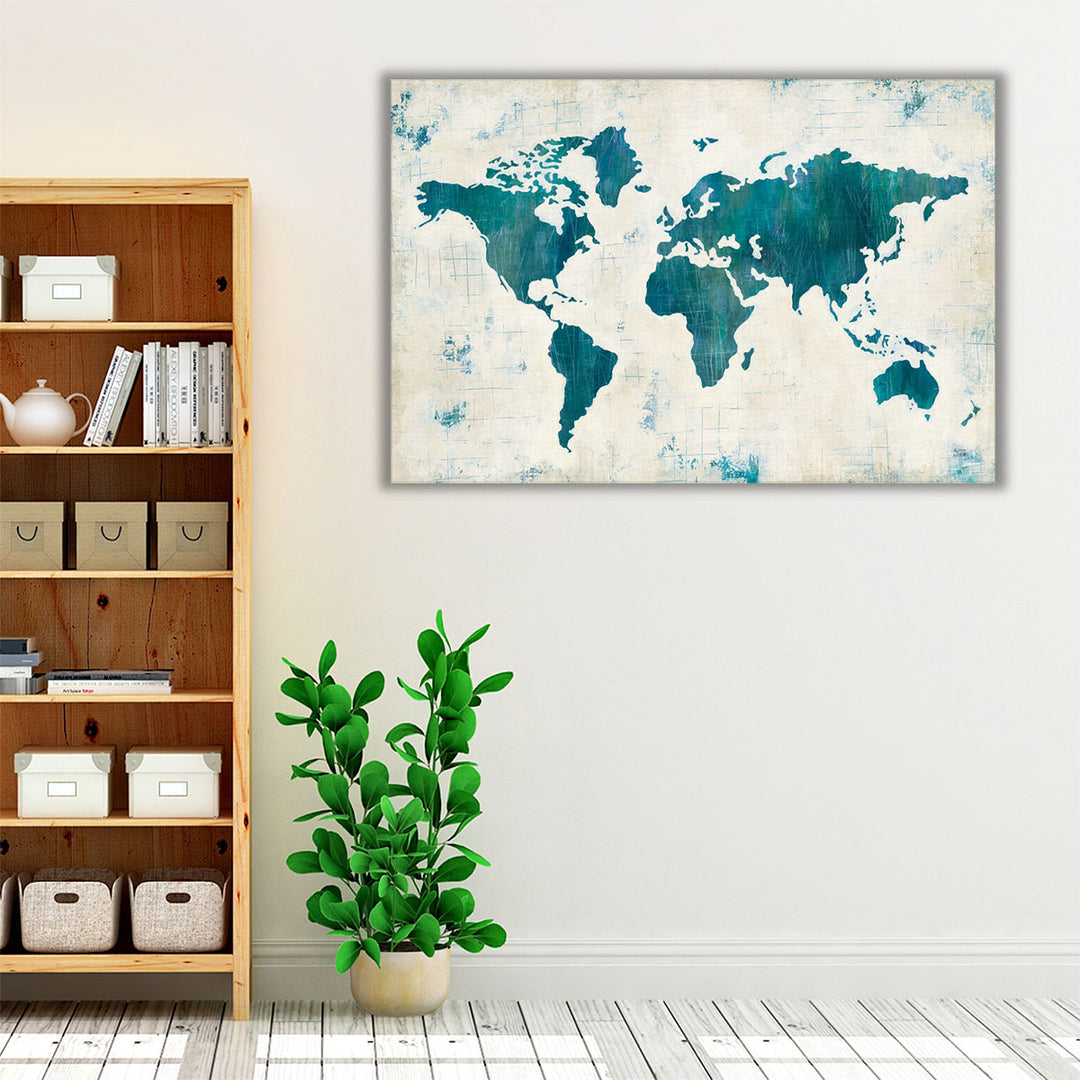 Discover the World - Canvas Print Wall Art