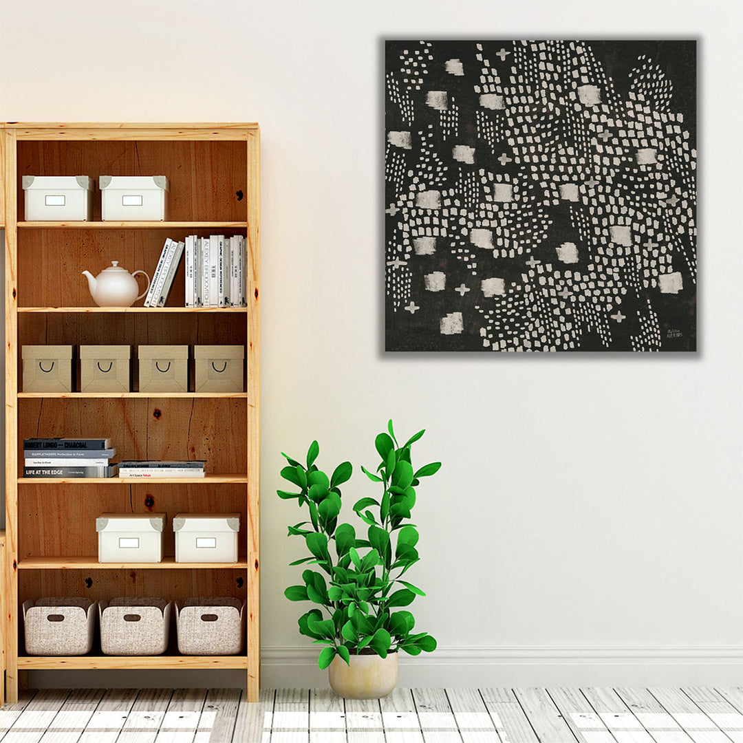 Dots and Blocks - Canvas Print Wall Art