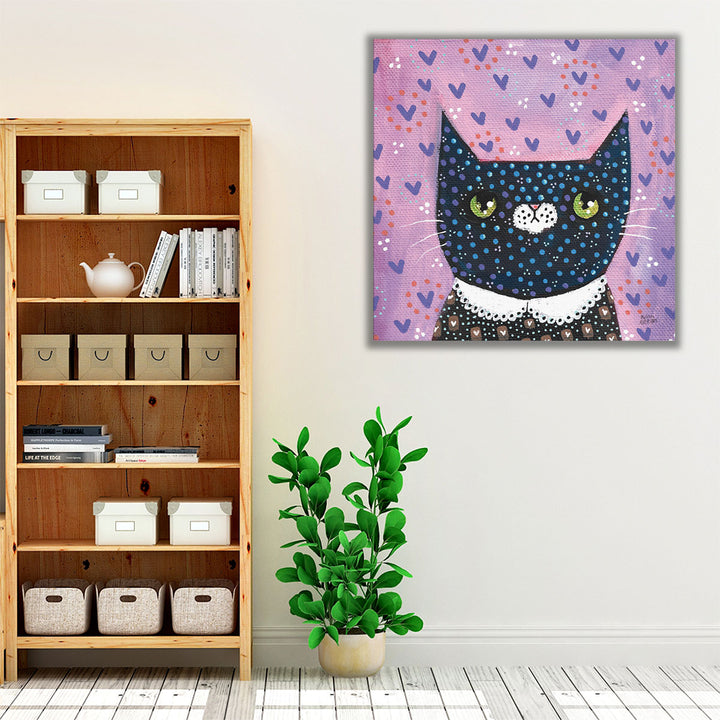 Kooky Cat I - Canvas Print Wall Art