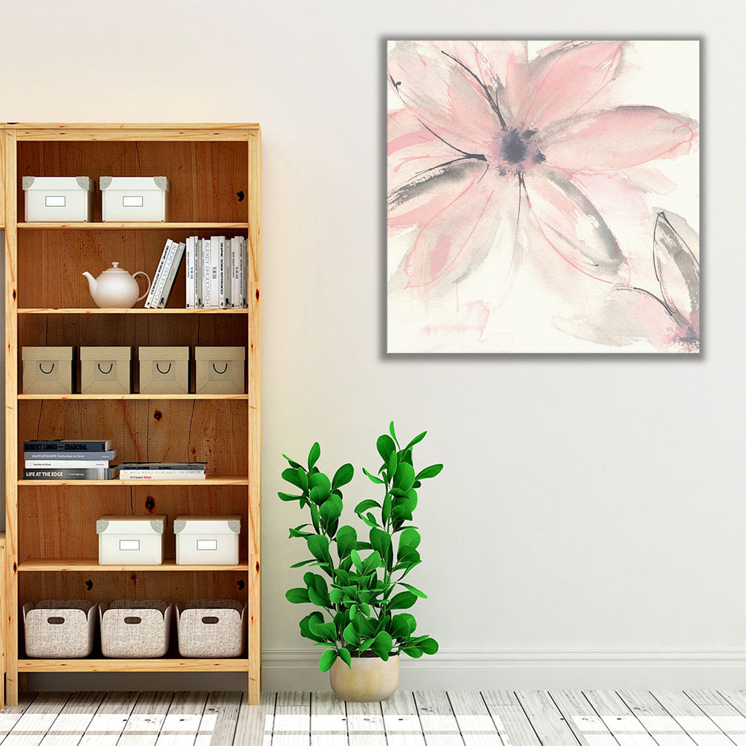 Blush Clematis II - Canvas Print Wall Art