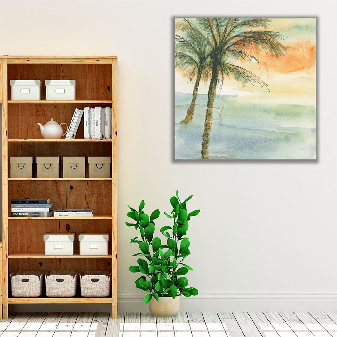 Island Sunset I - Canvas Print Wall Art