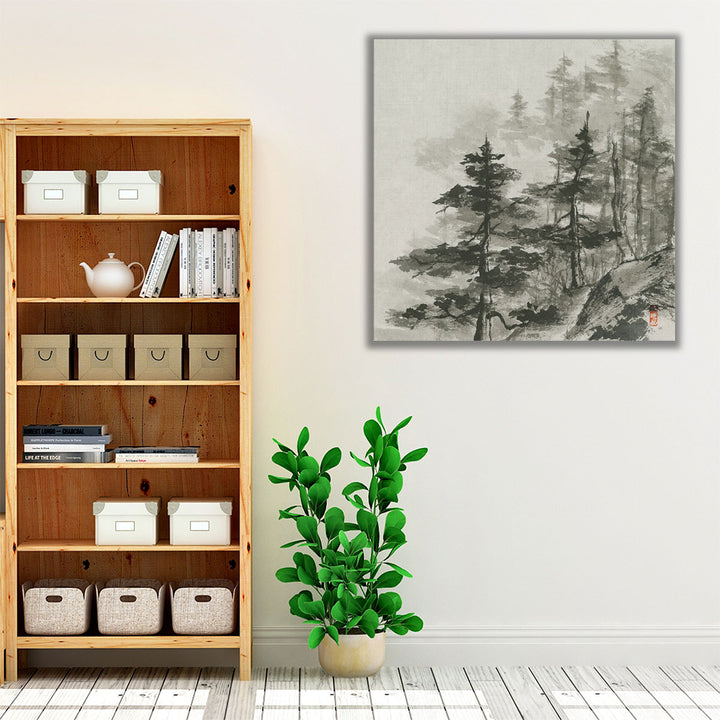 Sumi Treetops - Canvas Print Wall Art