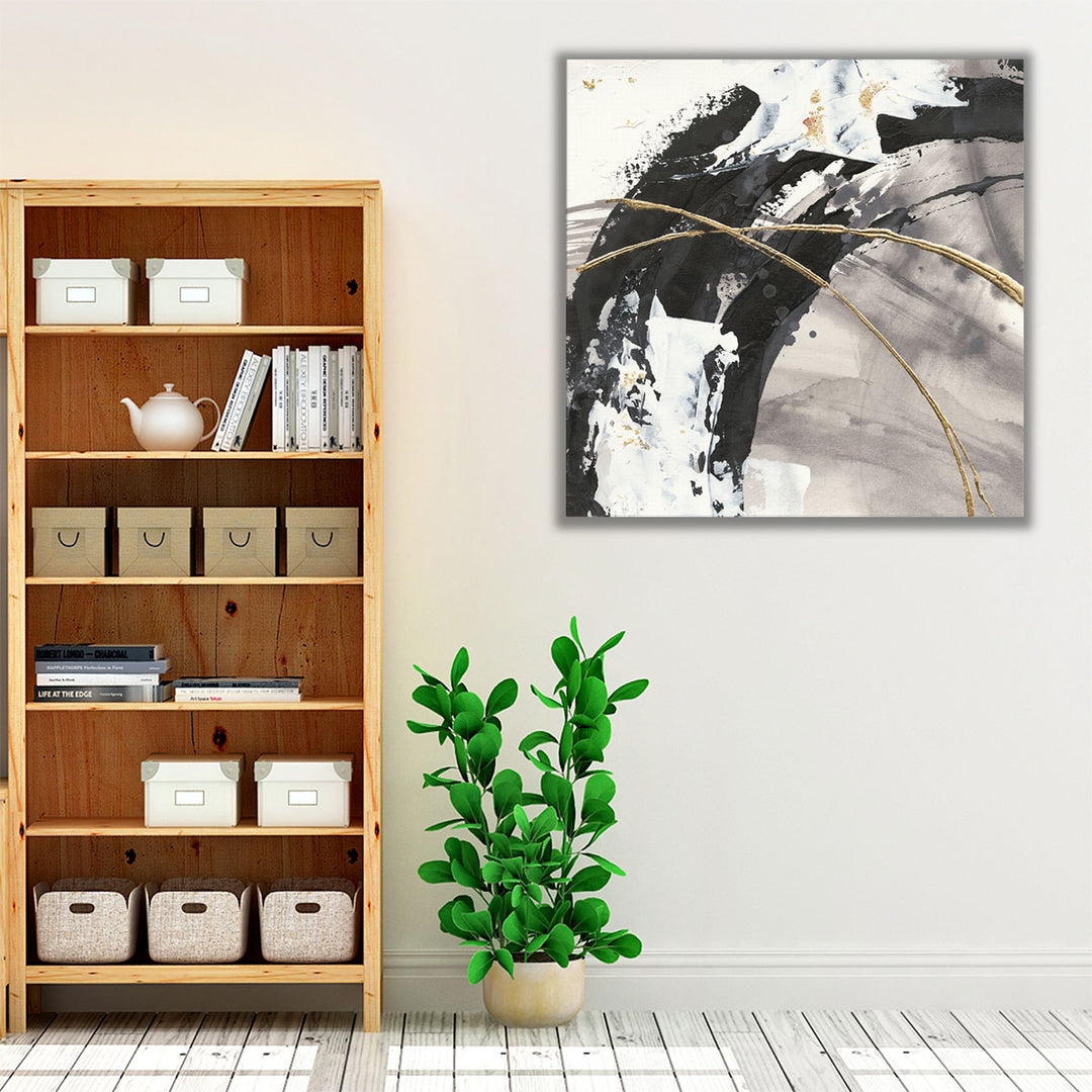 Gilded Arcs II - Canvas Print Wall Art