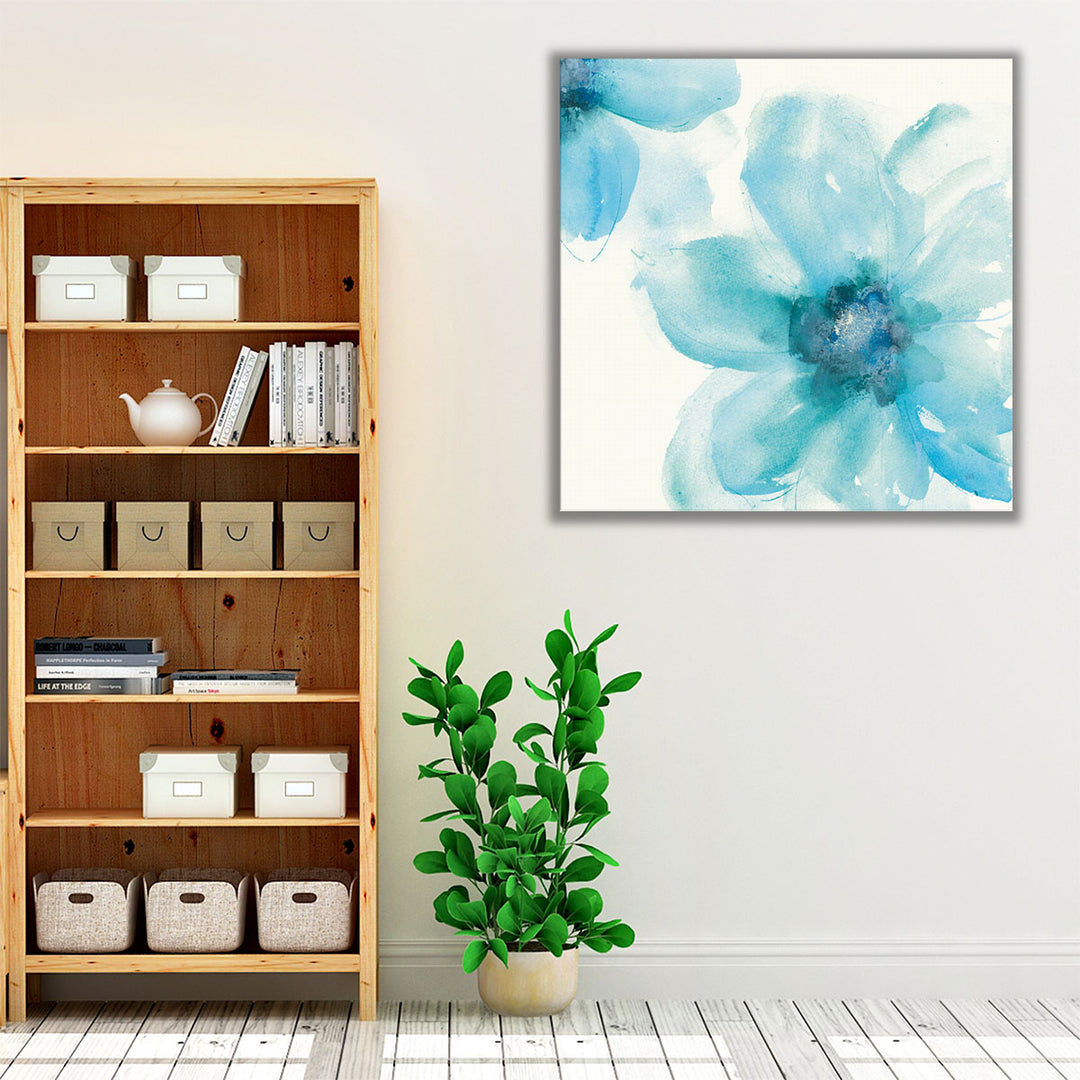 Teal Cosmos I - Canvas Print Wall Art