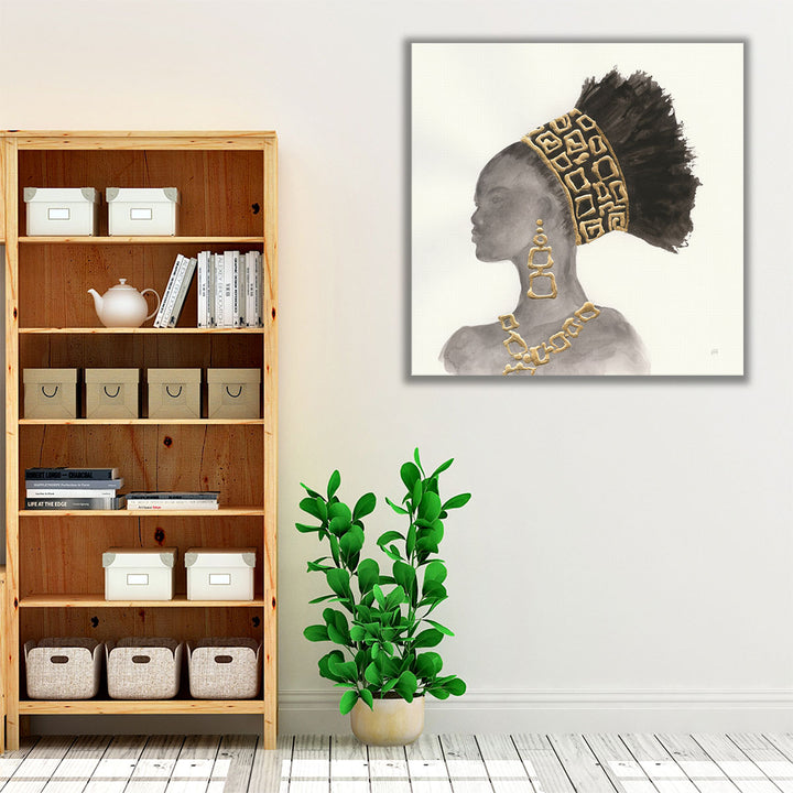 Headdress Beauty II - Canvas Print Wall Art