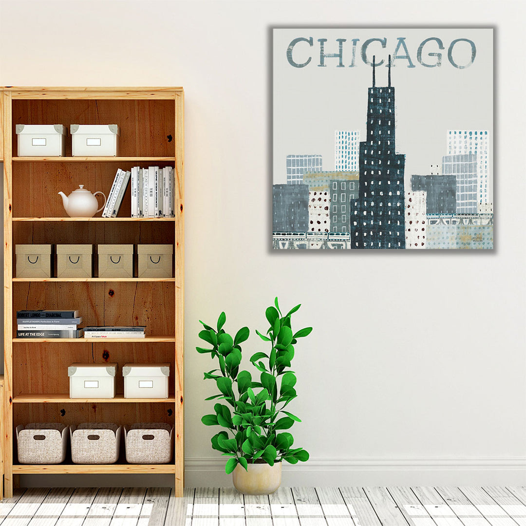 Chicago Landmarks I - Canvas Print Wall Art