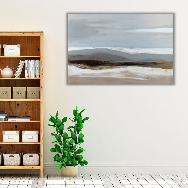 January Landscape - Canvas Print Wall Art