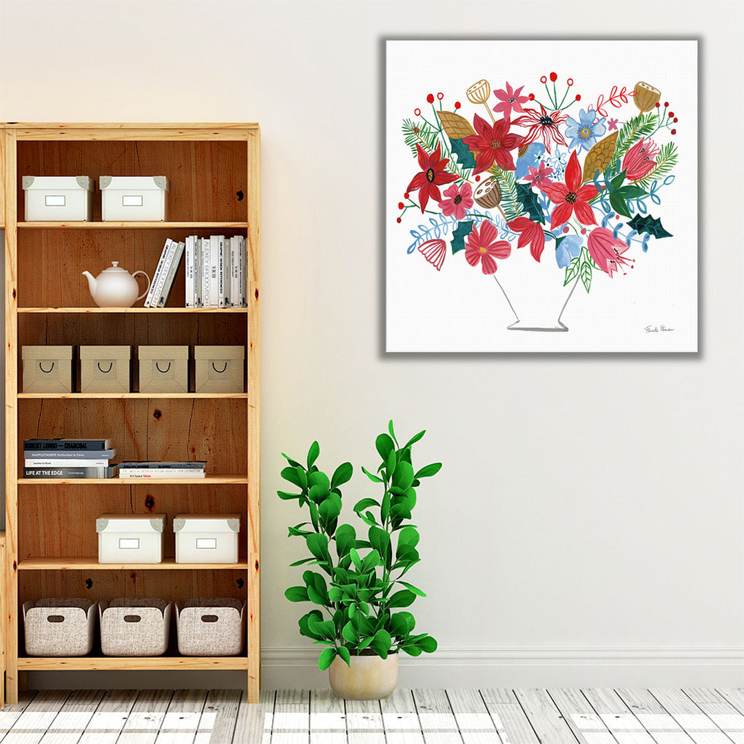 Holiday Bouquet I - Canvas Print Wall Art