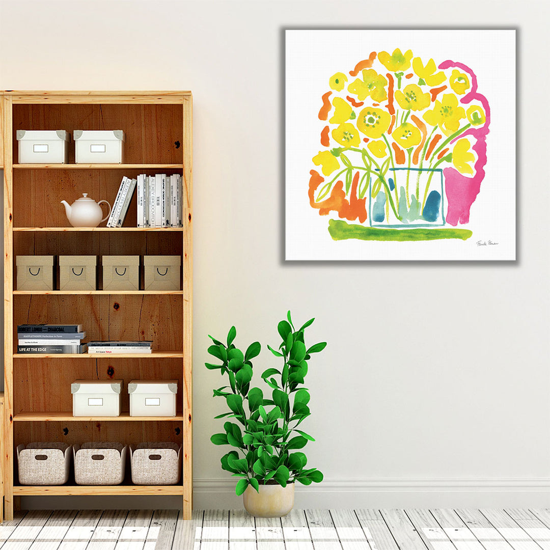 Fresh Bouquet - Canvas Print Wall Art