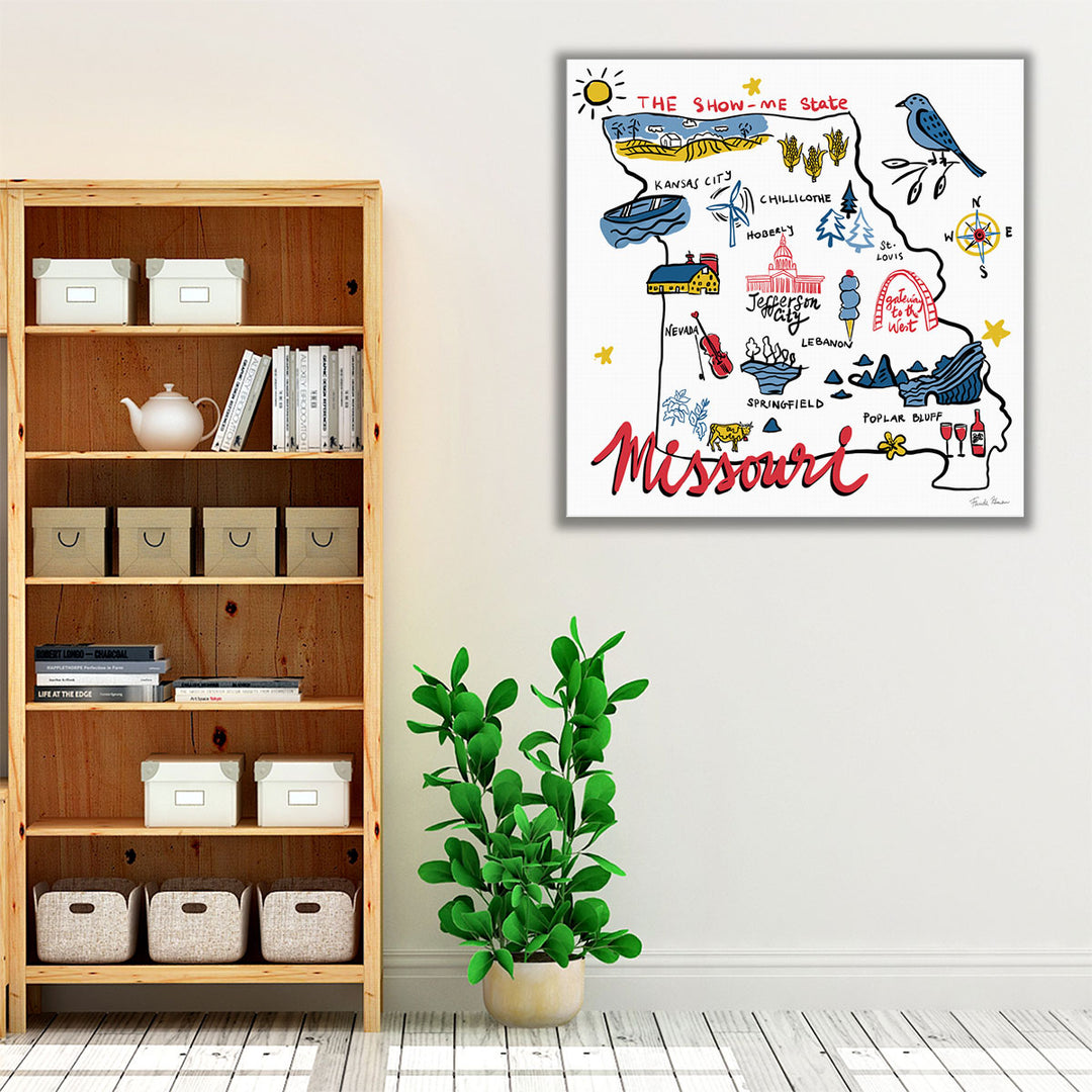 Missouri - Canvas Print Wall Art