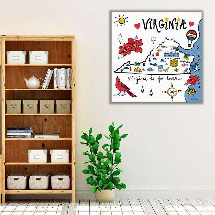 Virginia - Canvas Print Wall Art