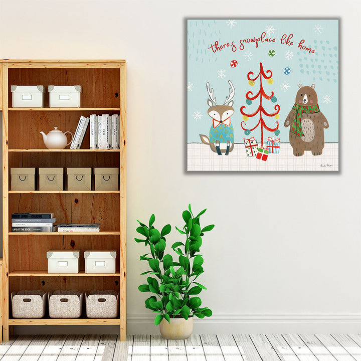 Neighborhood Holiday III - Canvas Print Wall Art