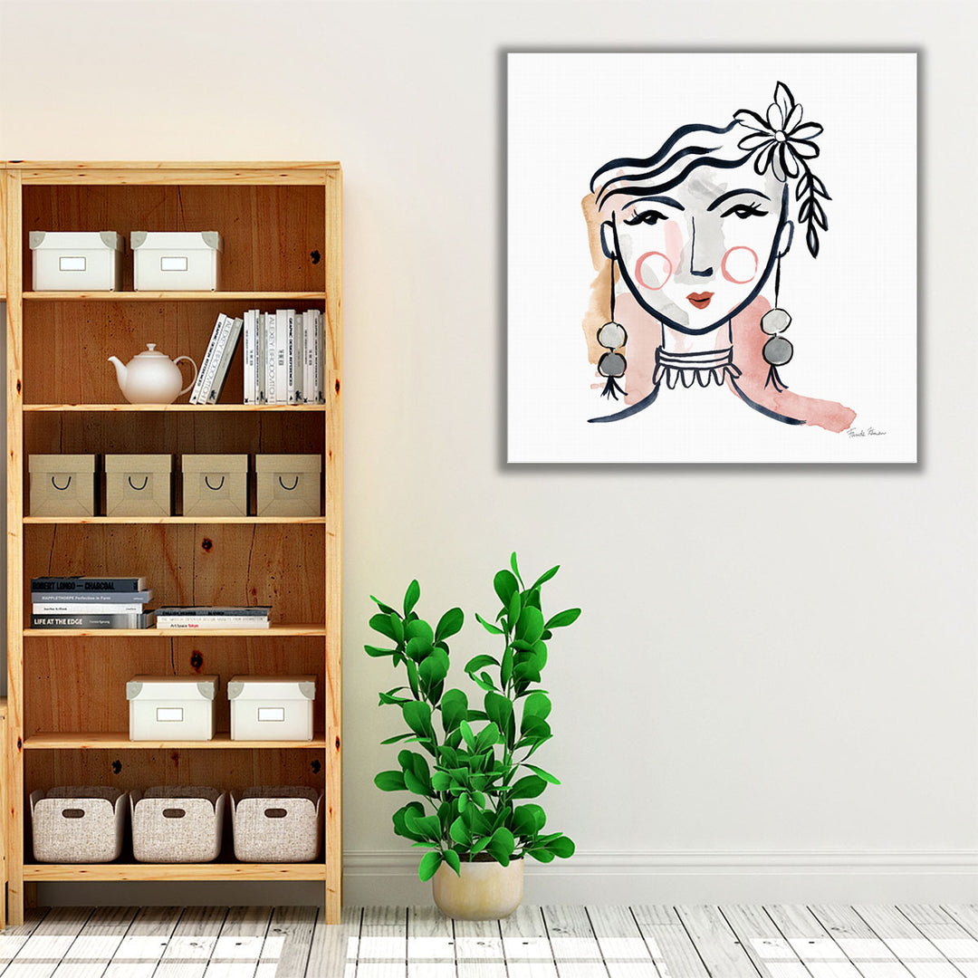 Pretty Faces I - Canvas Print Wall Art