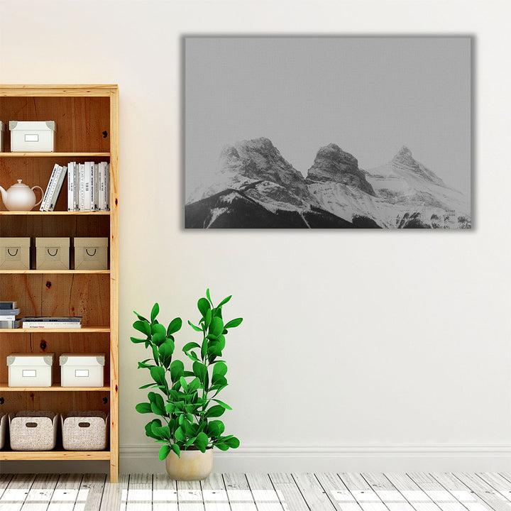 Three Sisters View - Canvas Print Wall Art